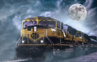 Diamond Painting Lokomotive